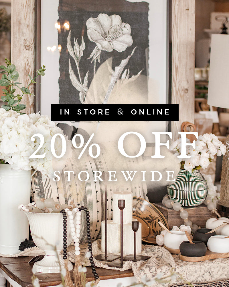 20% Off Storewide!