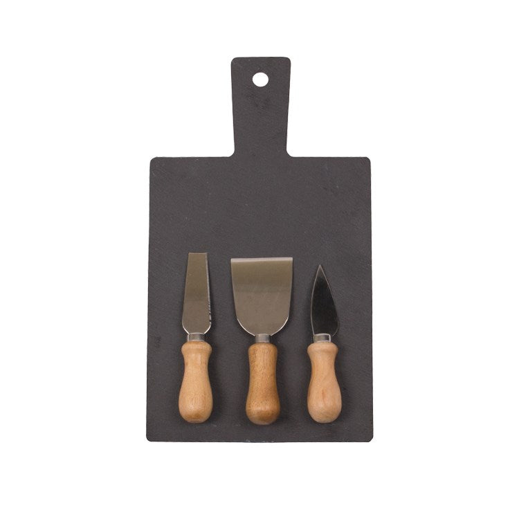 Slate Cheese Board Set