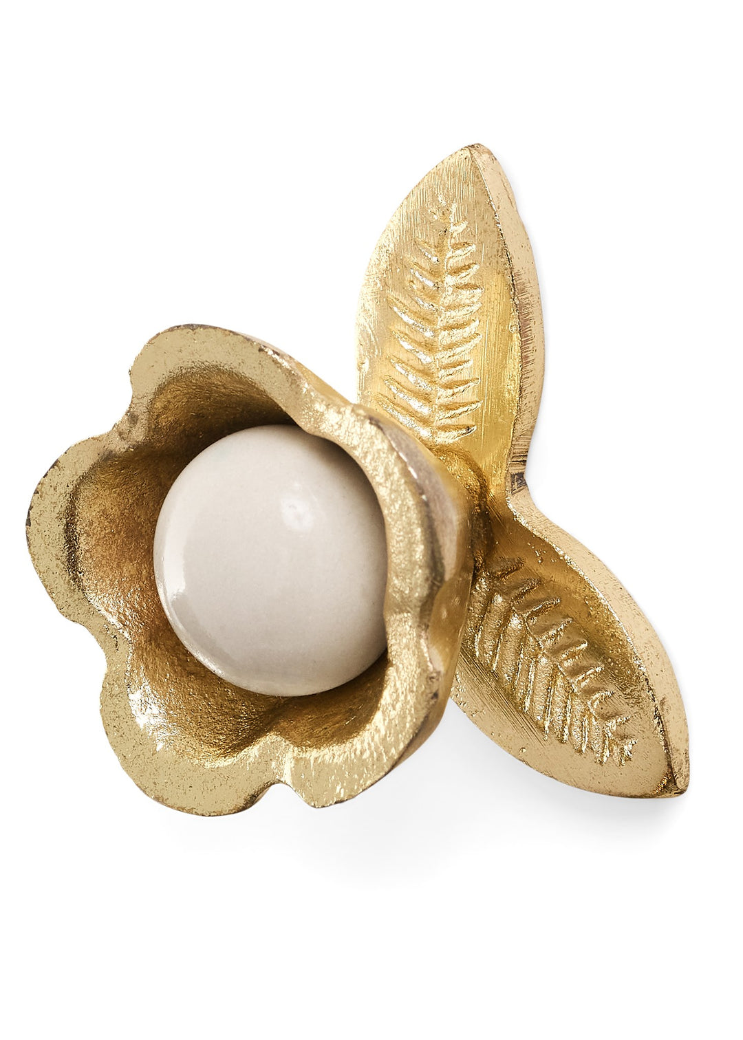 Brass Flower Knob