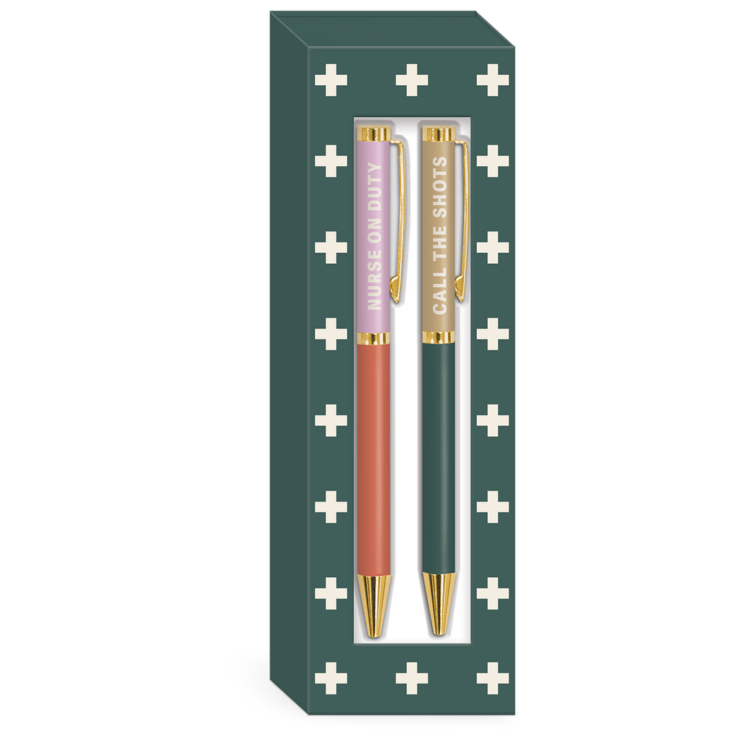 Nurse On Duty Pen Set