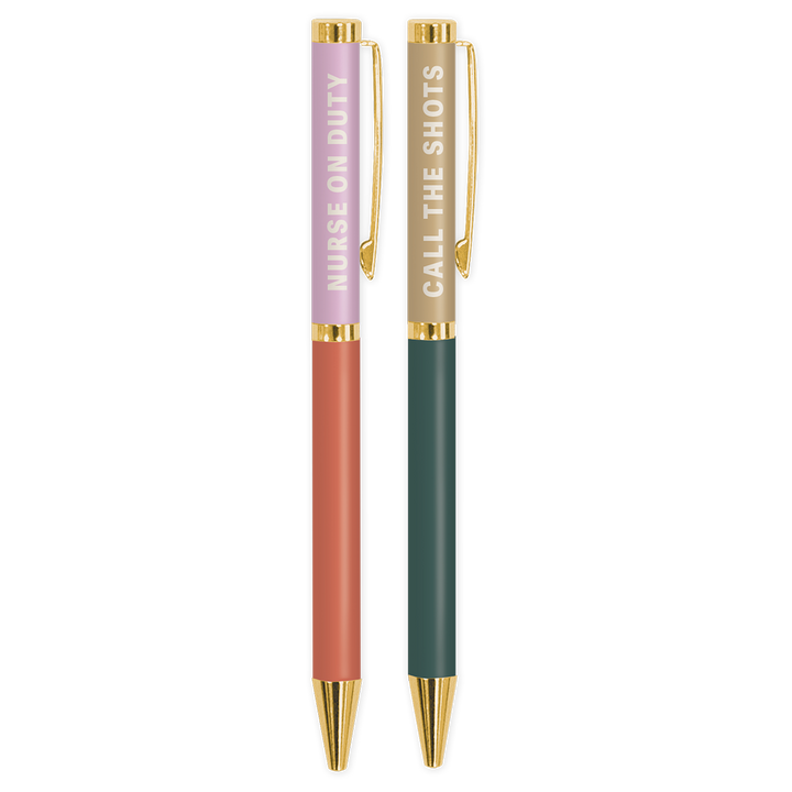 Nurse On Duty Pen Set