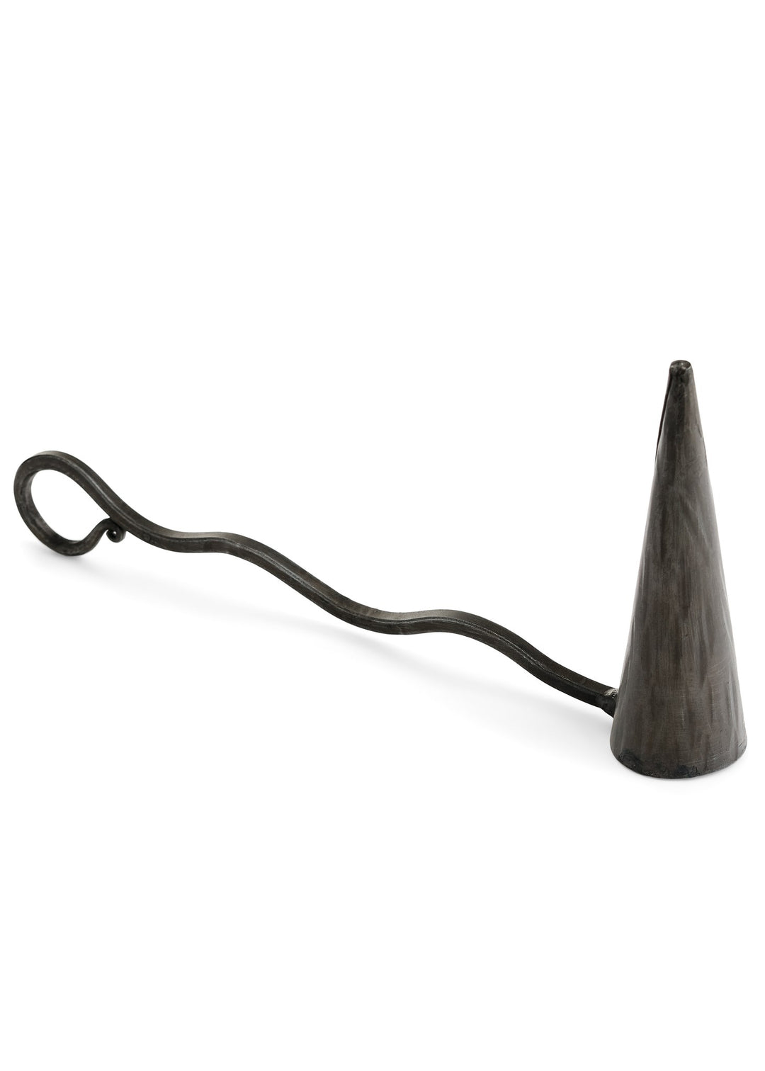 Antiqued Black Iron Candle Snuffer