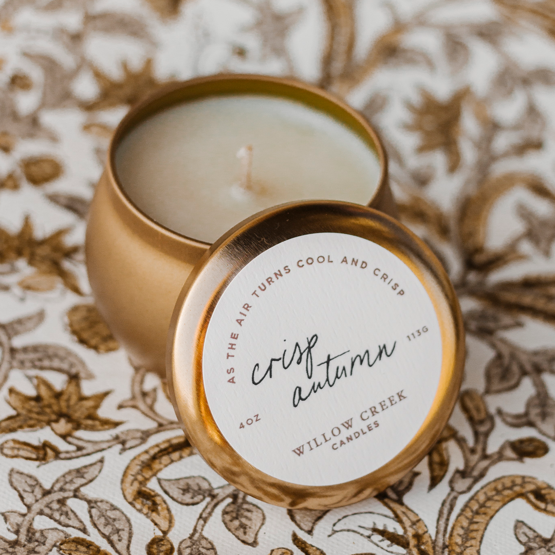 Crisp Autumn 4oz Travel Candle