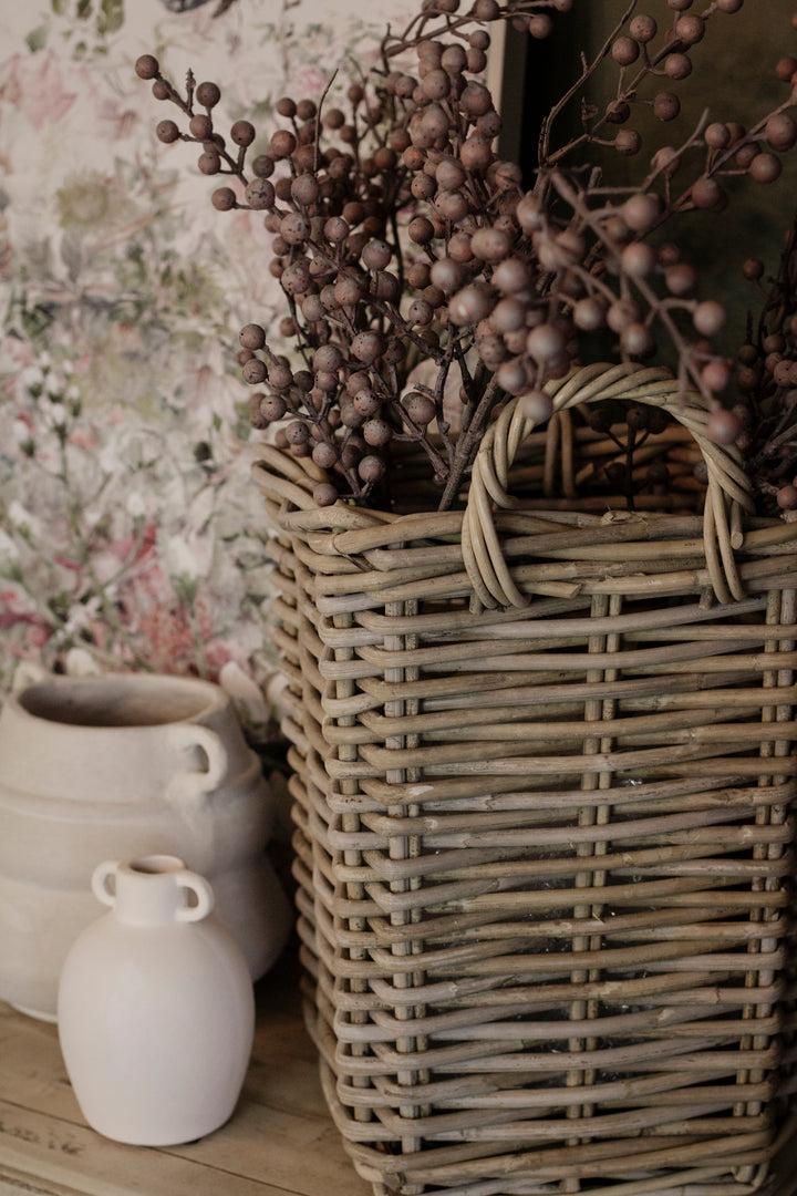 Square Rattan Basket