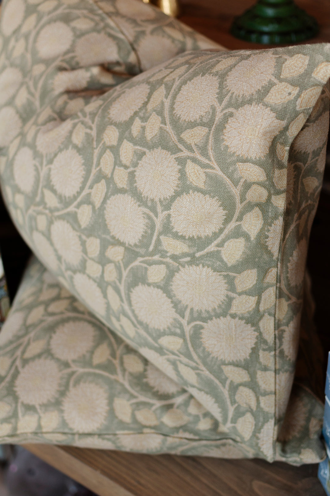 Marigold Block Print Pillow