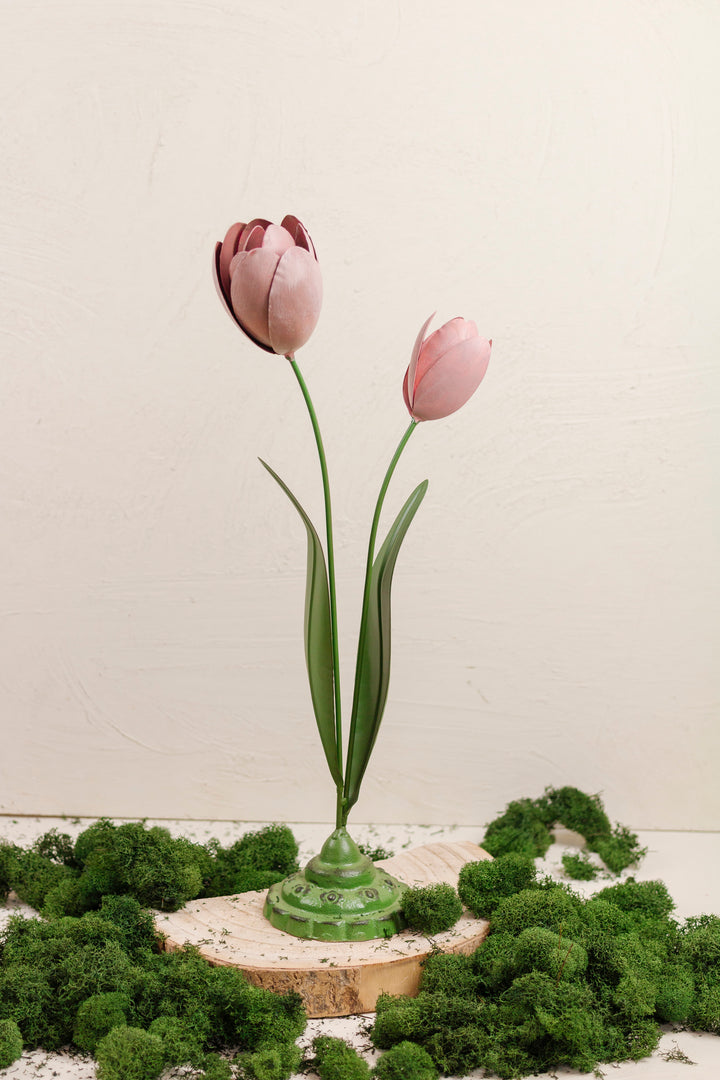 Tulip Metal Flower