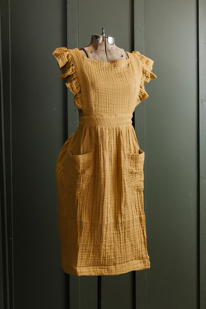 Meadow Apron Golden Ochre