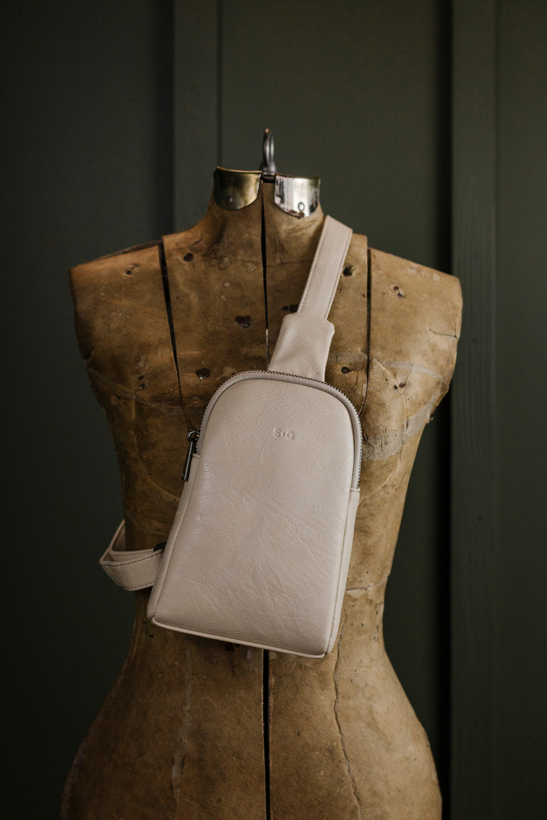 Thea Sling Bag in Almond Milk
