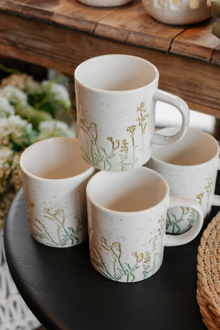 Wildflower Ceramic Mug