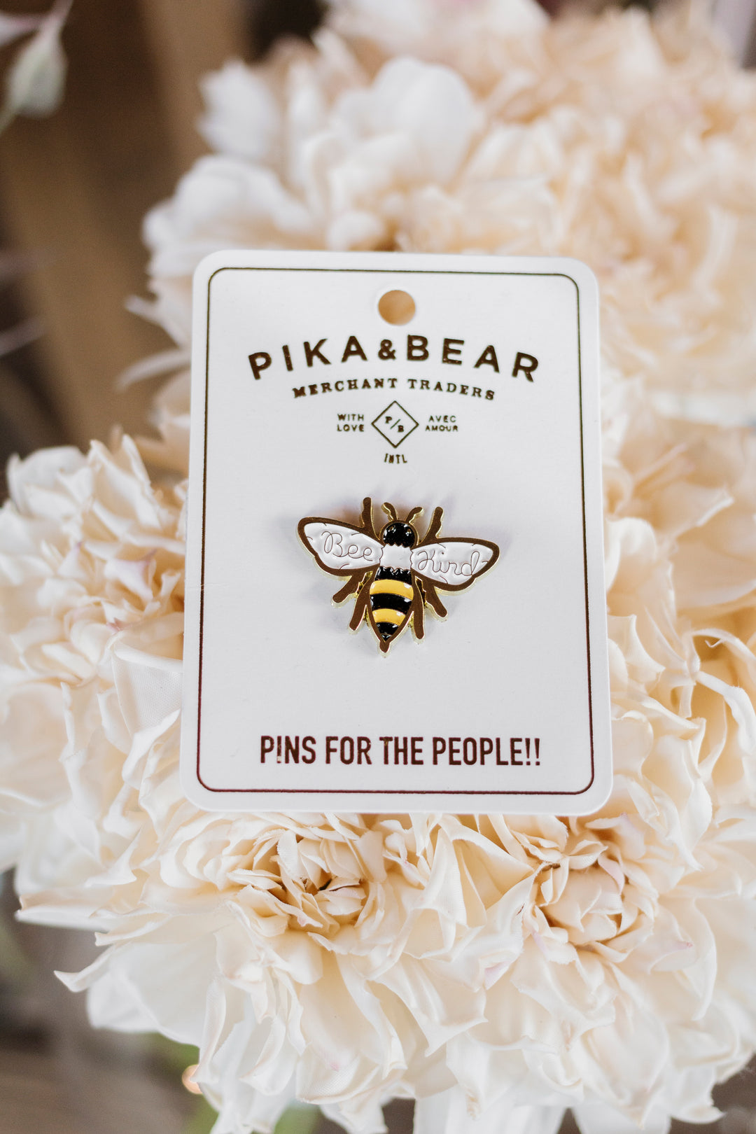 Bubilas Bee Enamel Pin