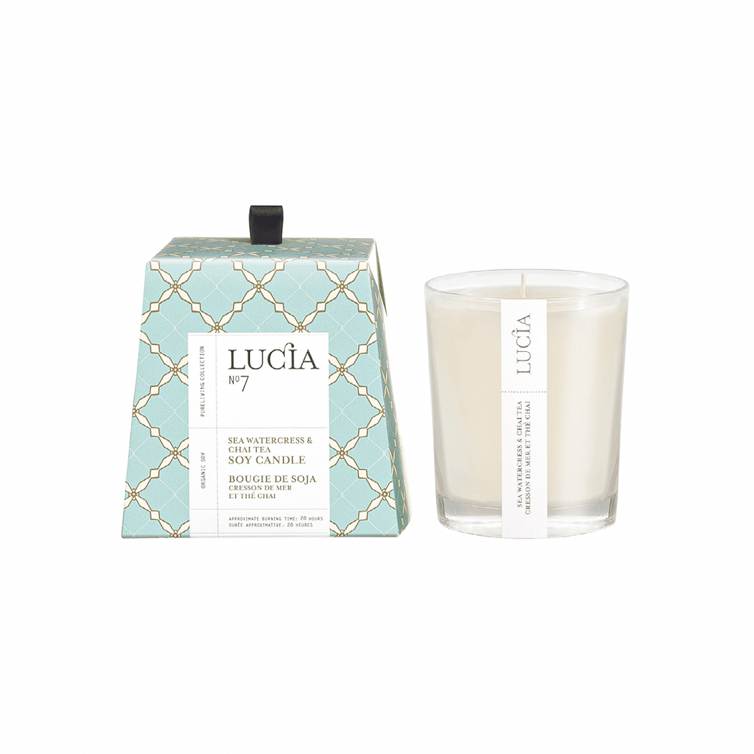 N°7 Sea Watercress & Chai Tea Soy Candle