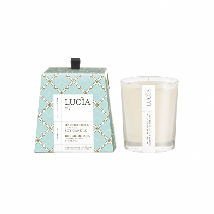 N°7 Sea Watercress & Chai Tea Soy Candle