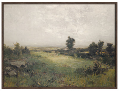 Hillside Tranquility Framed Canvas