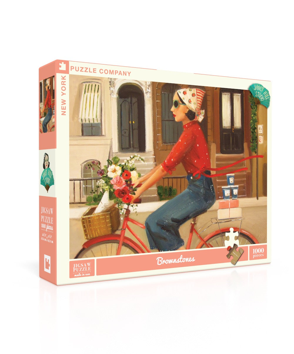Brownstones 1000 Piece Jigsaw Puzzle