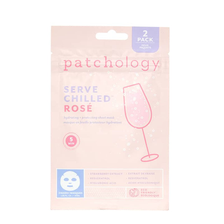 Rosé Hydrating Face Sheet Mask 2-Pack