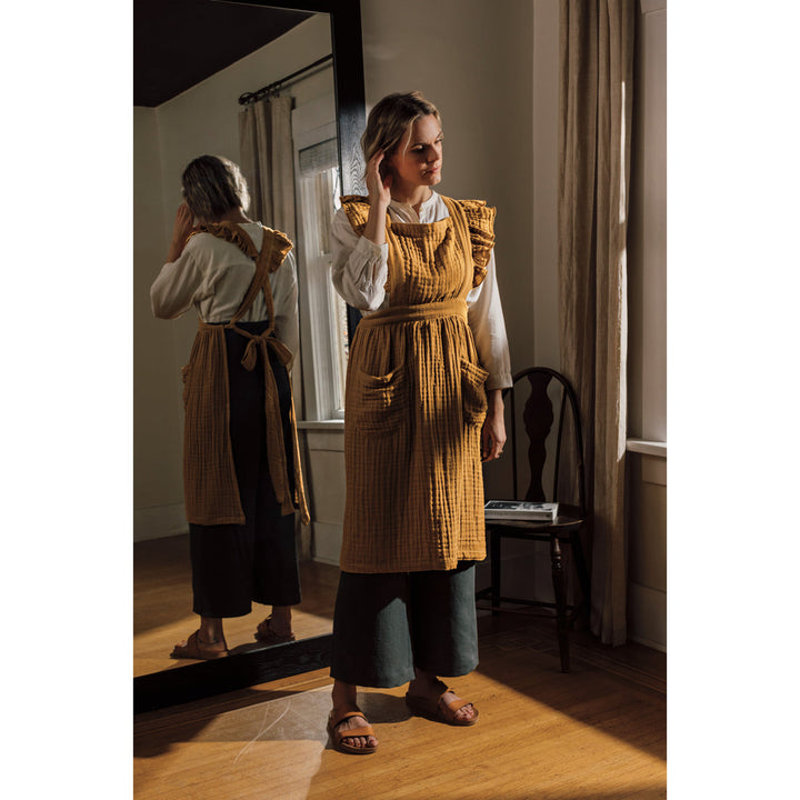 Meadow Apron Golden Ochre