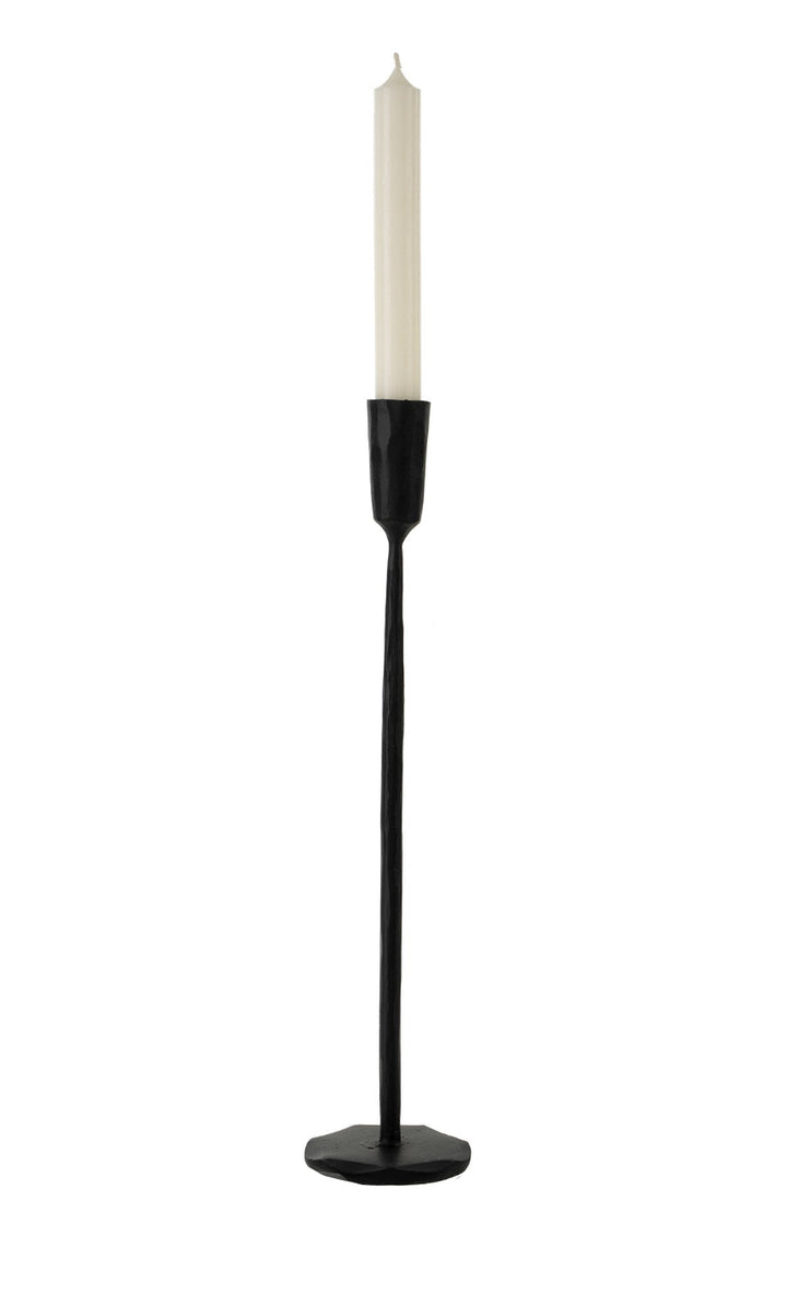 Black Iron Candlestick Holder