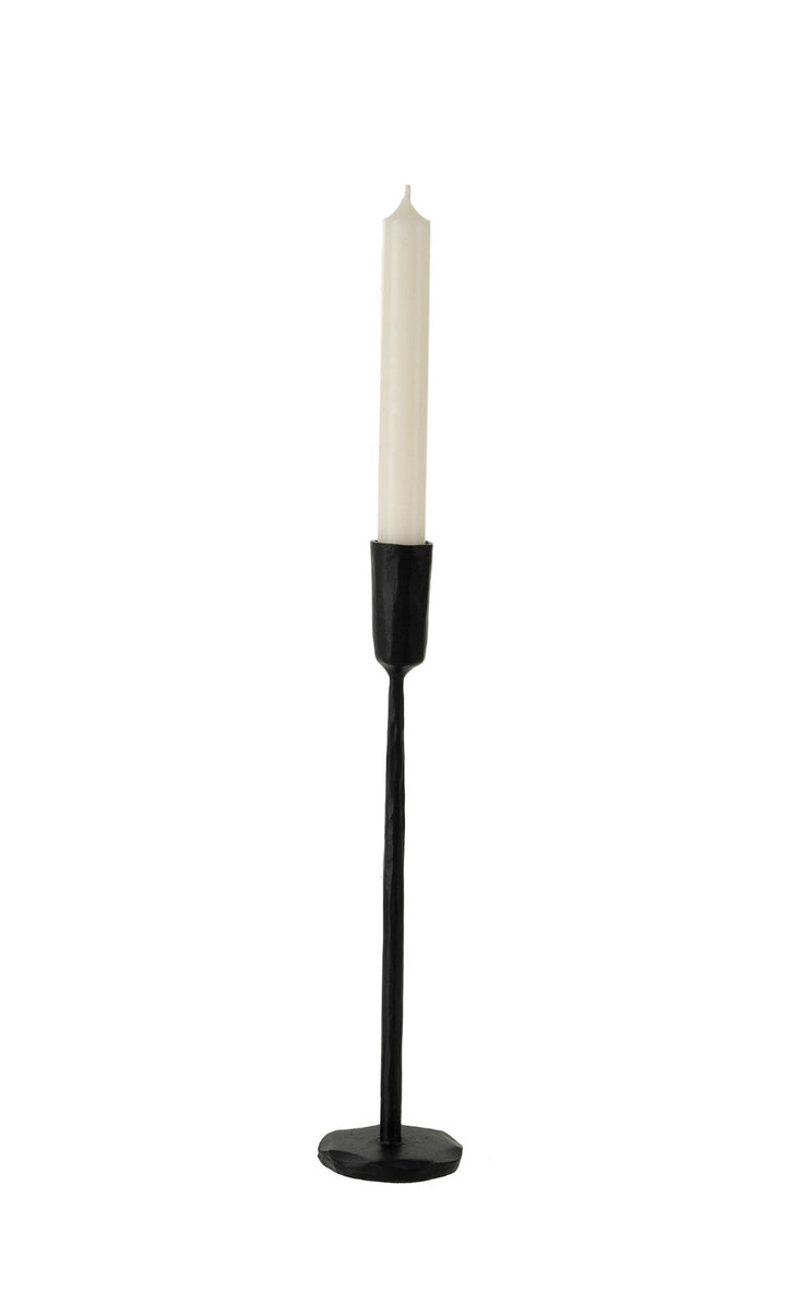 Black Iron Candlestick Holder