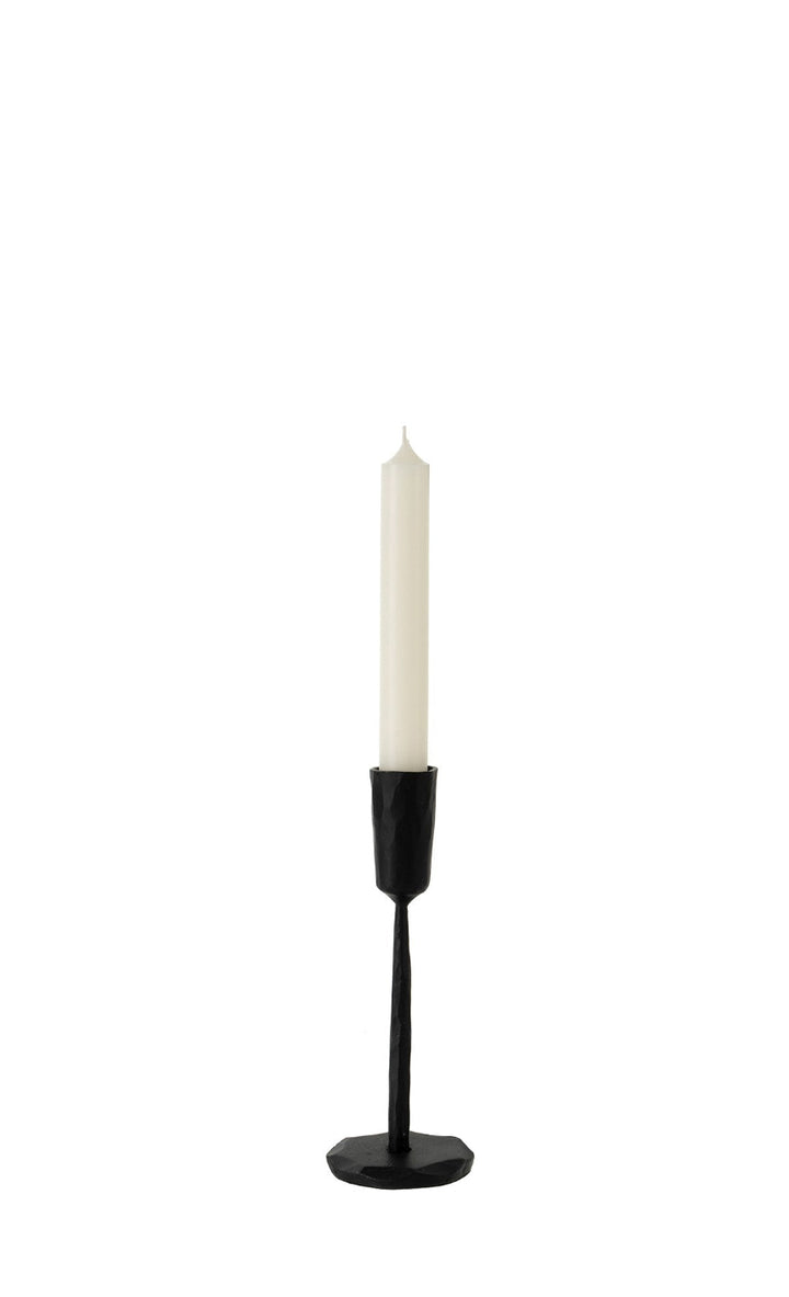 Black Iron Candlestick Holder
