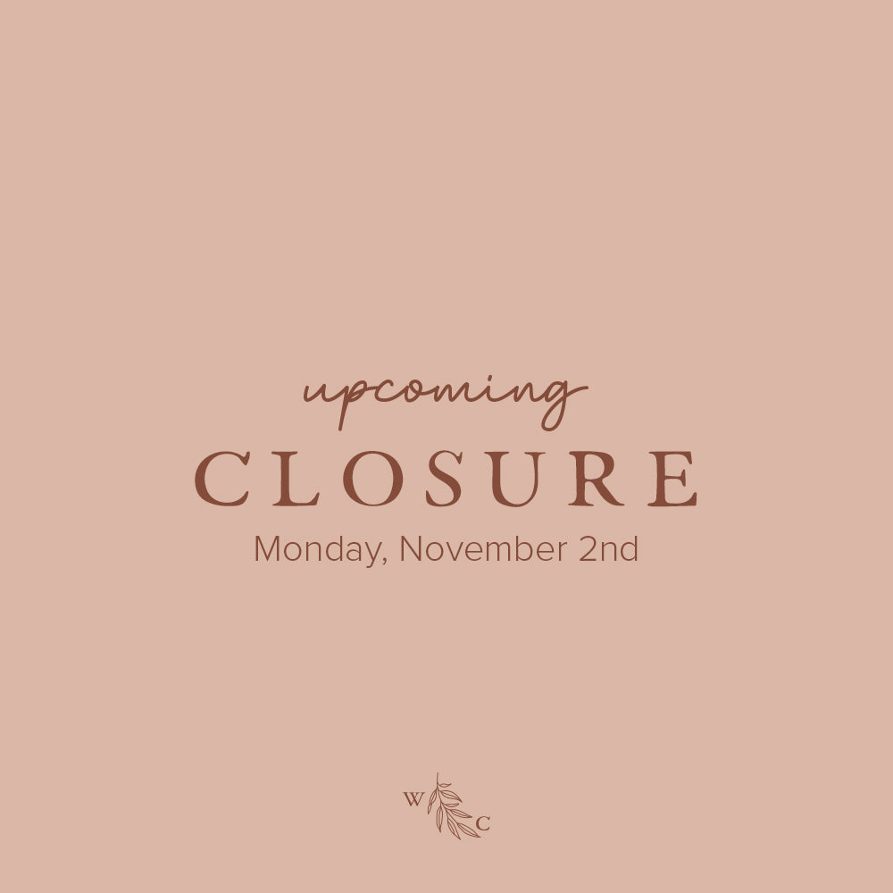 Upcoming Closure