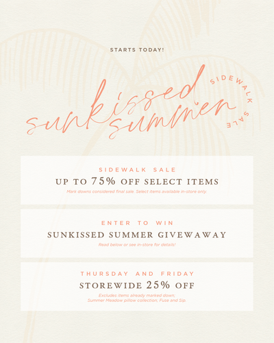Sunkissed Summer Sale
