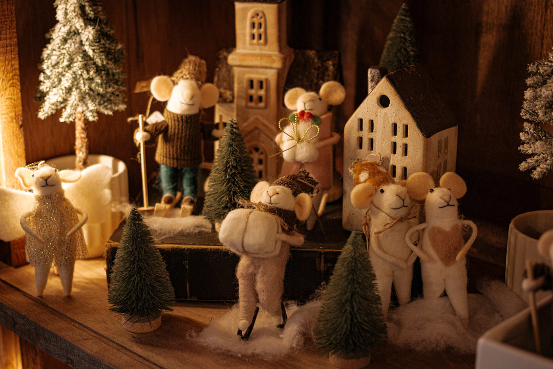 The Felted Mouse Family