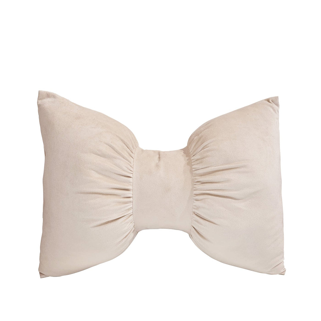 Champagne Bow Cushion