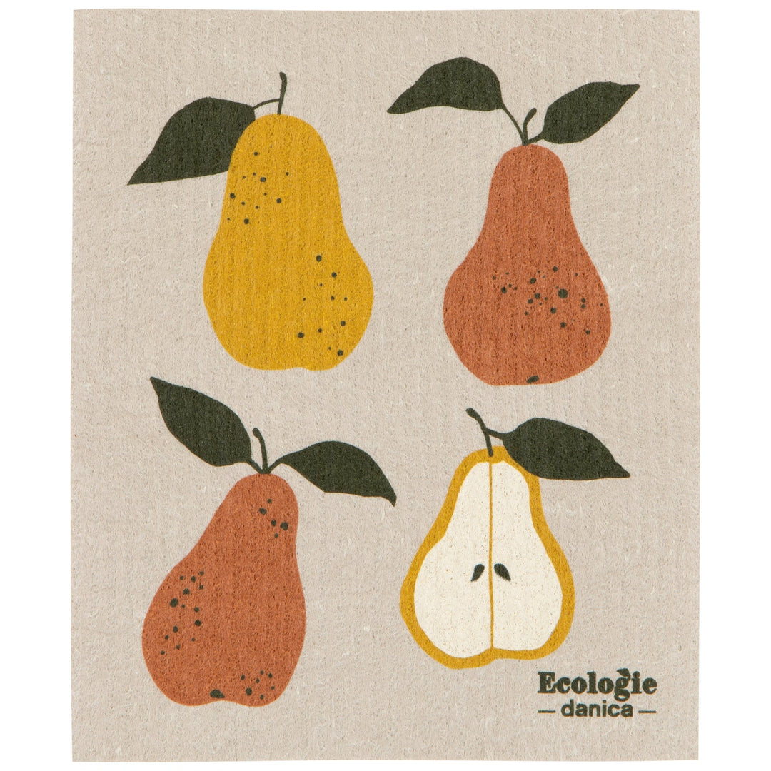 Harvest Pear Swedish Dishcloth