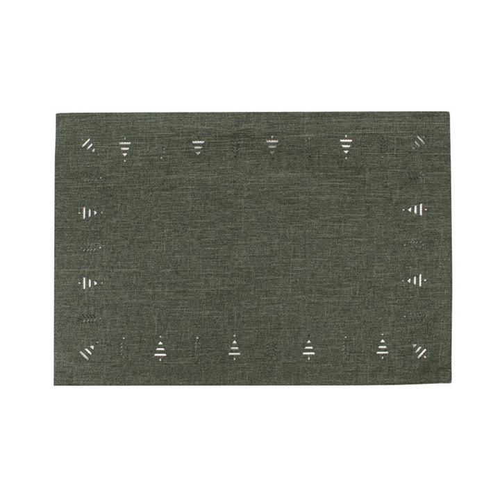 Evergreen Hemstitch Placemat