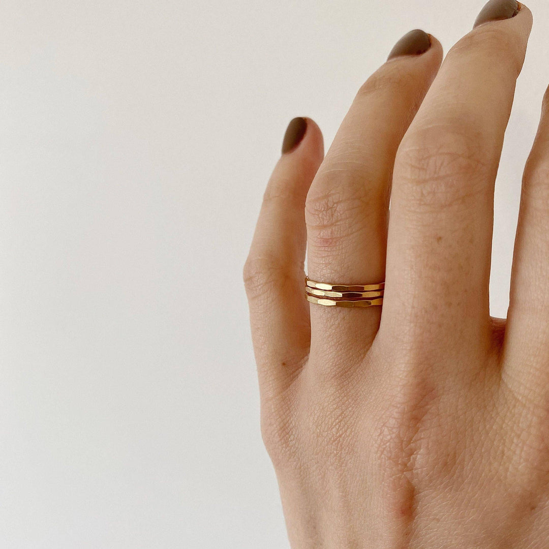 Hammered Ring • Sydney Rose Co.