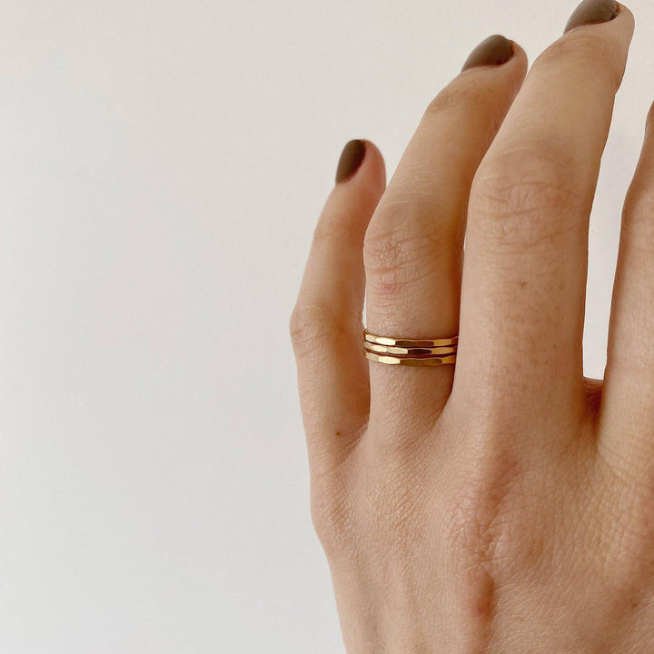 Hammered Ring • Sydney Rose Co.