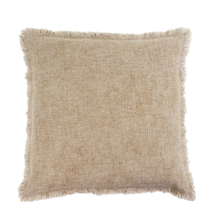 Natural Woven Linen Pillow
