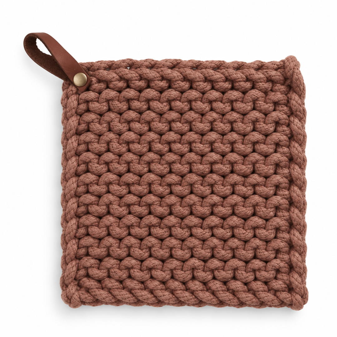 Crocheted Cotton Pot Holder