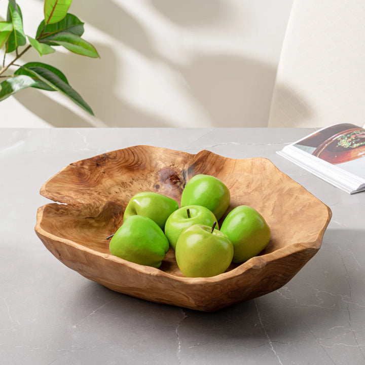 Rustic Costa Fir Wood Bowl