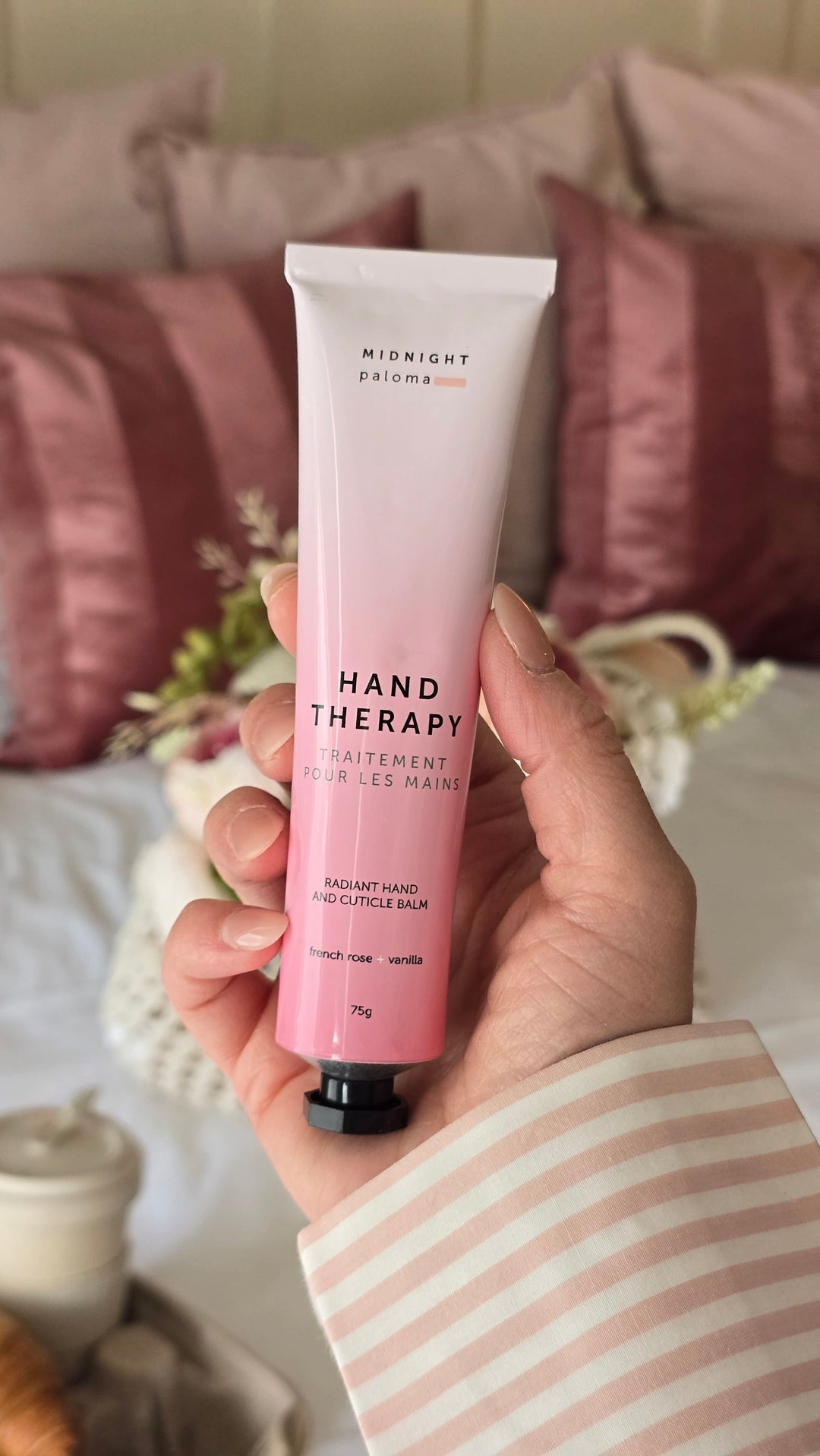 French Rose + Vanilla Hand Cream