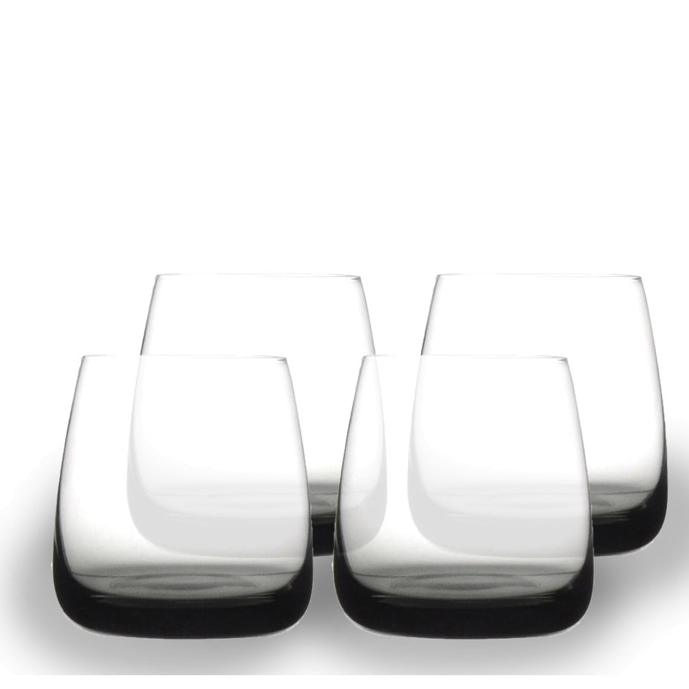 Smoke Double Old Fashioned Glasses | Set of 4