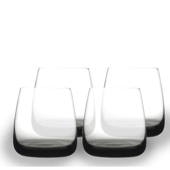 Smoke Double Old Fashioned Glasses | Set of 4