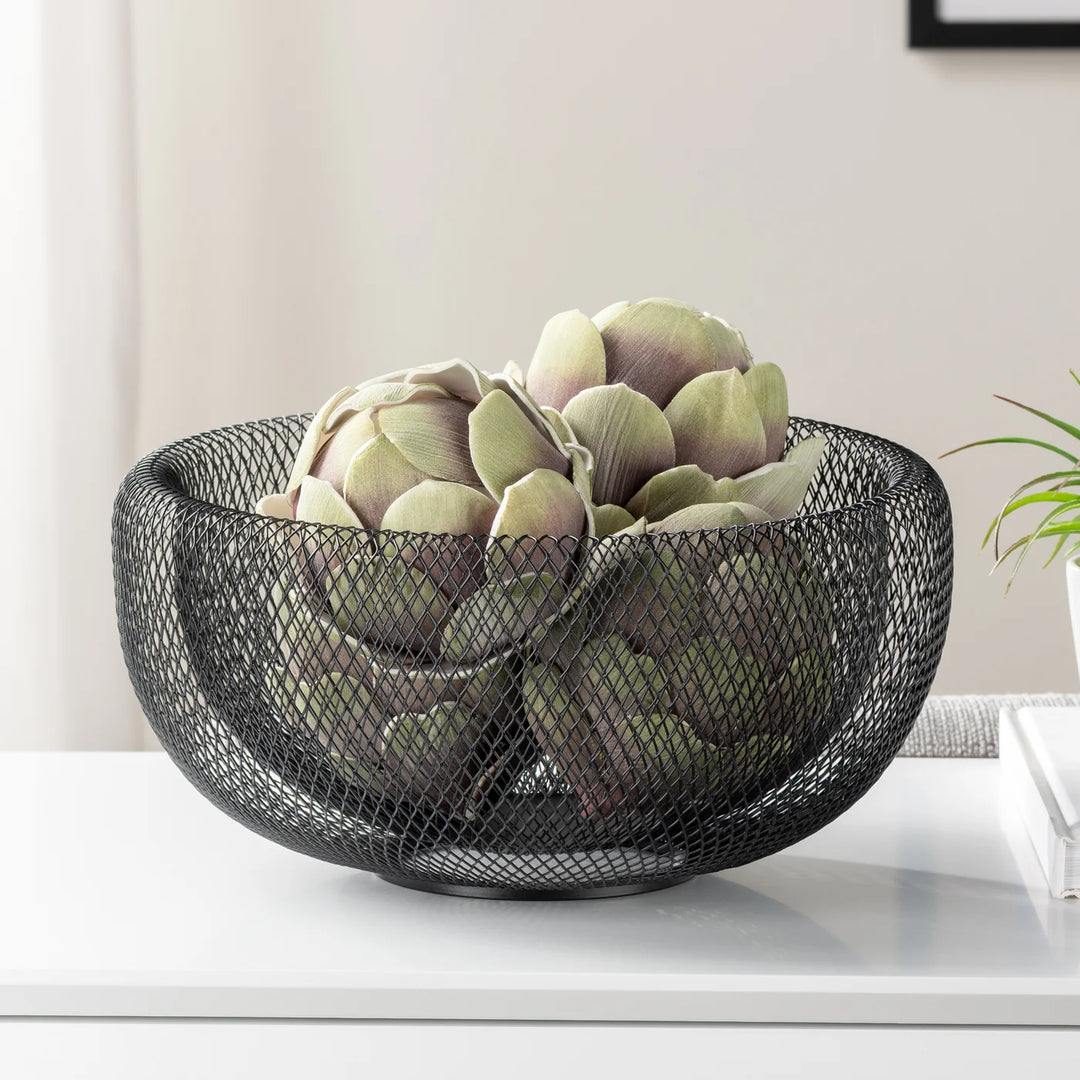 Noir Mesh Accent Bowl