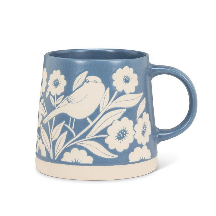 Bluebird Meadow Stoneware Mug