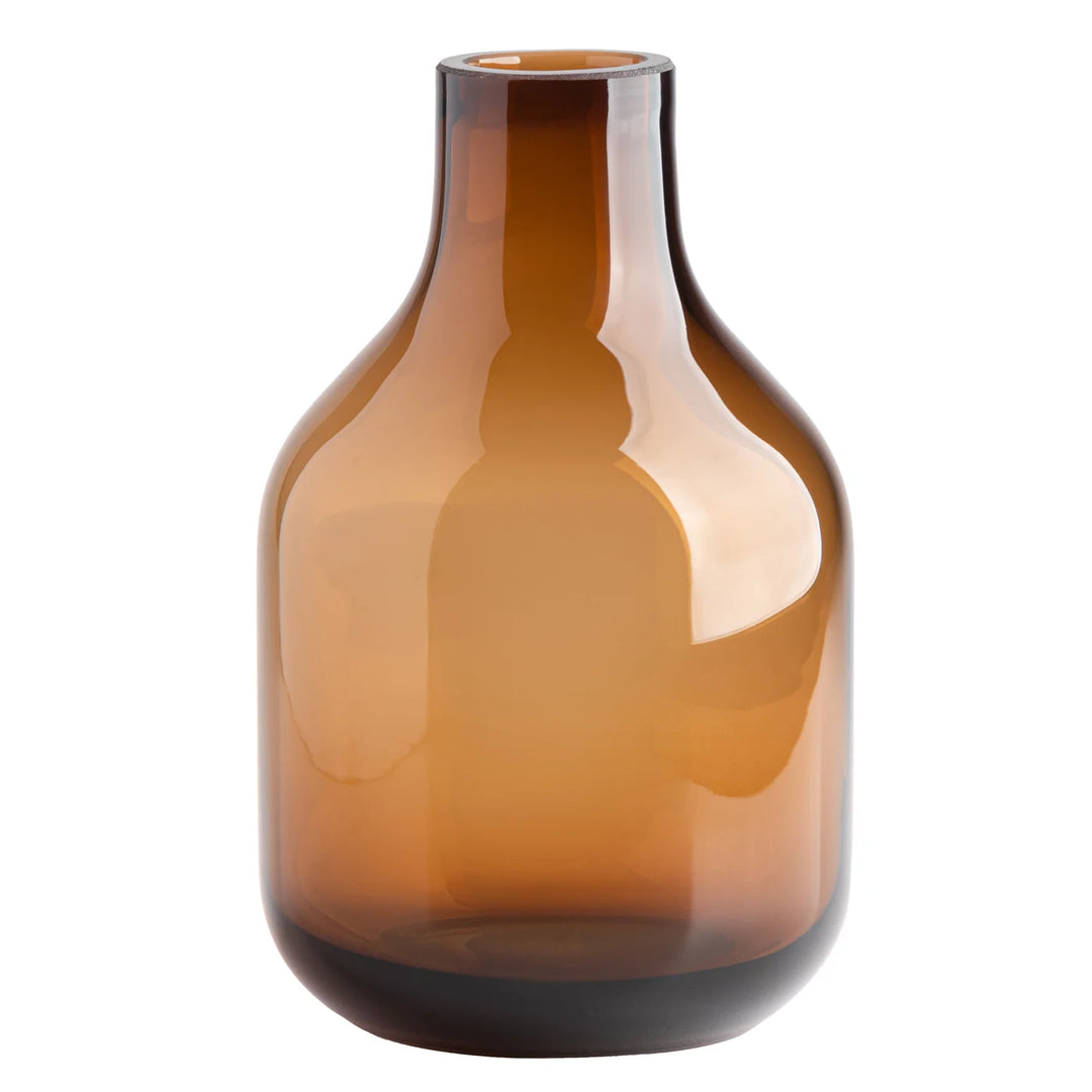 Amber Drift Glass Vase