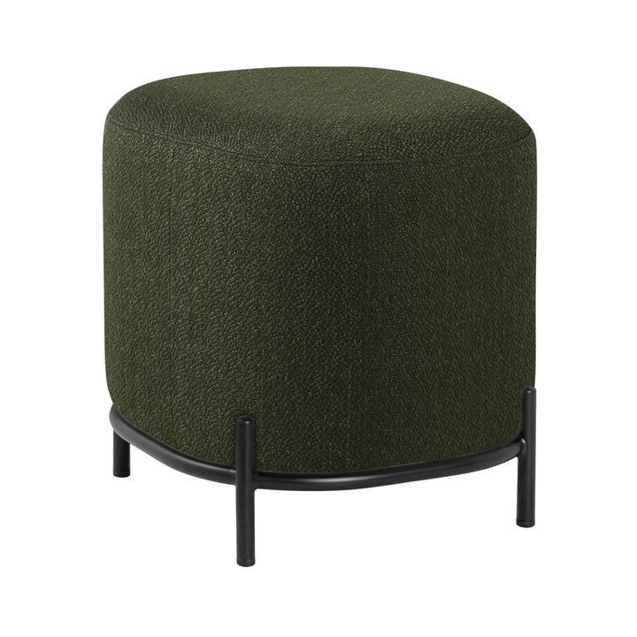 Evergreen Pin-Leg Ottoman