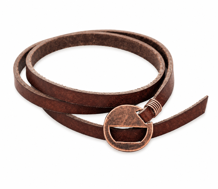 Drift Leather Wrap Bracelet