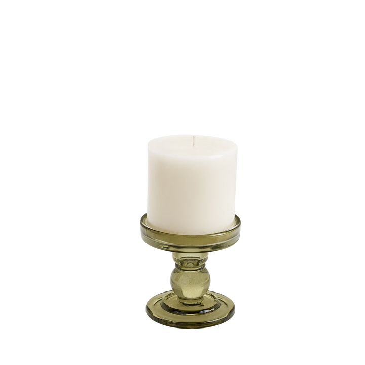 Verdant Glass Candle Holders