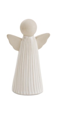 Cream Porcelain Angel Figure
