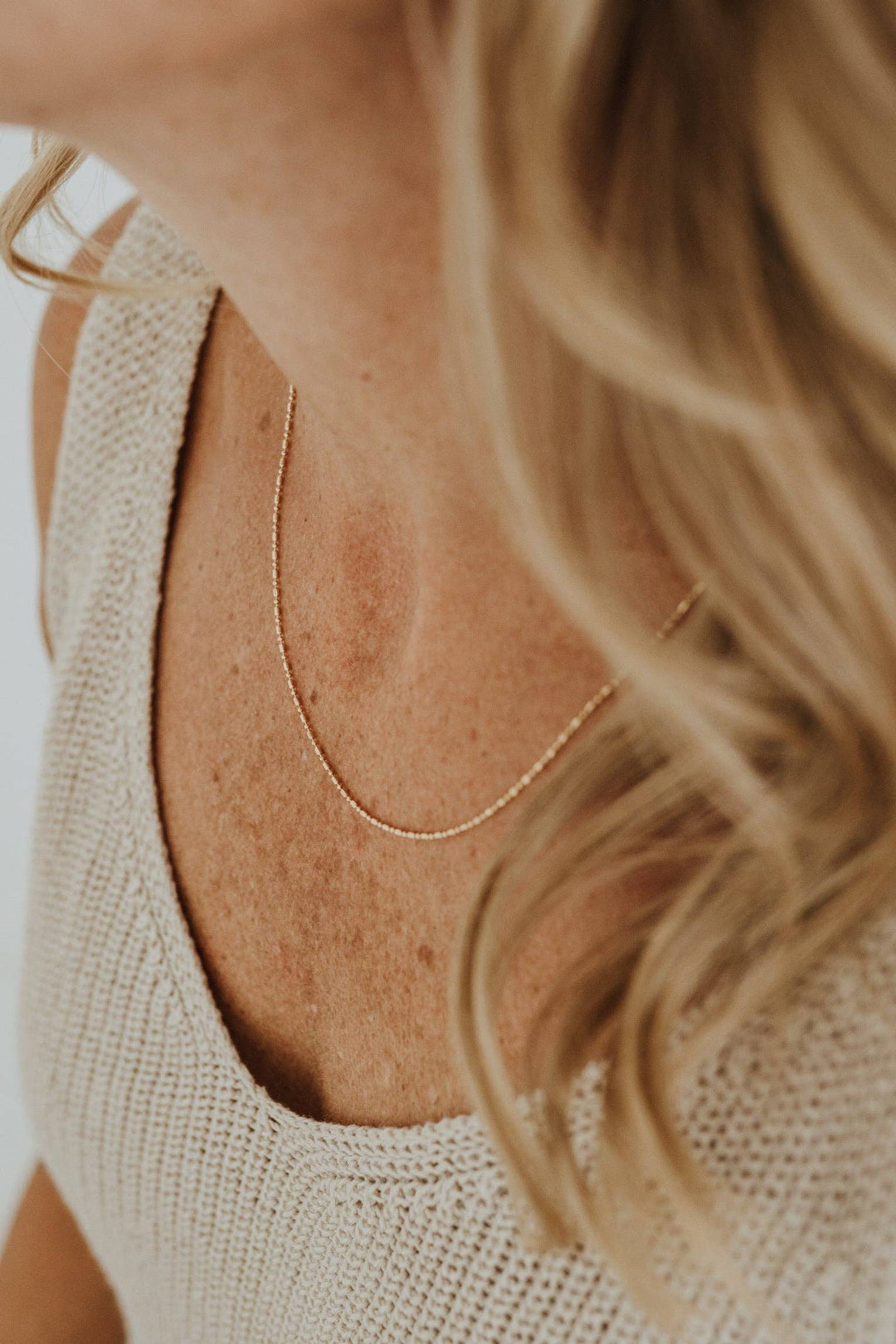 Dainty Ball Bar Chain • Sydney Rose Co.