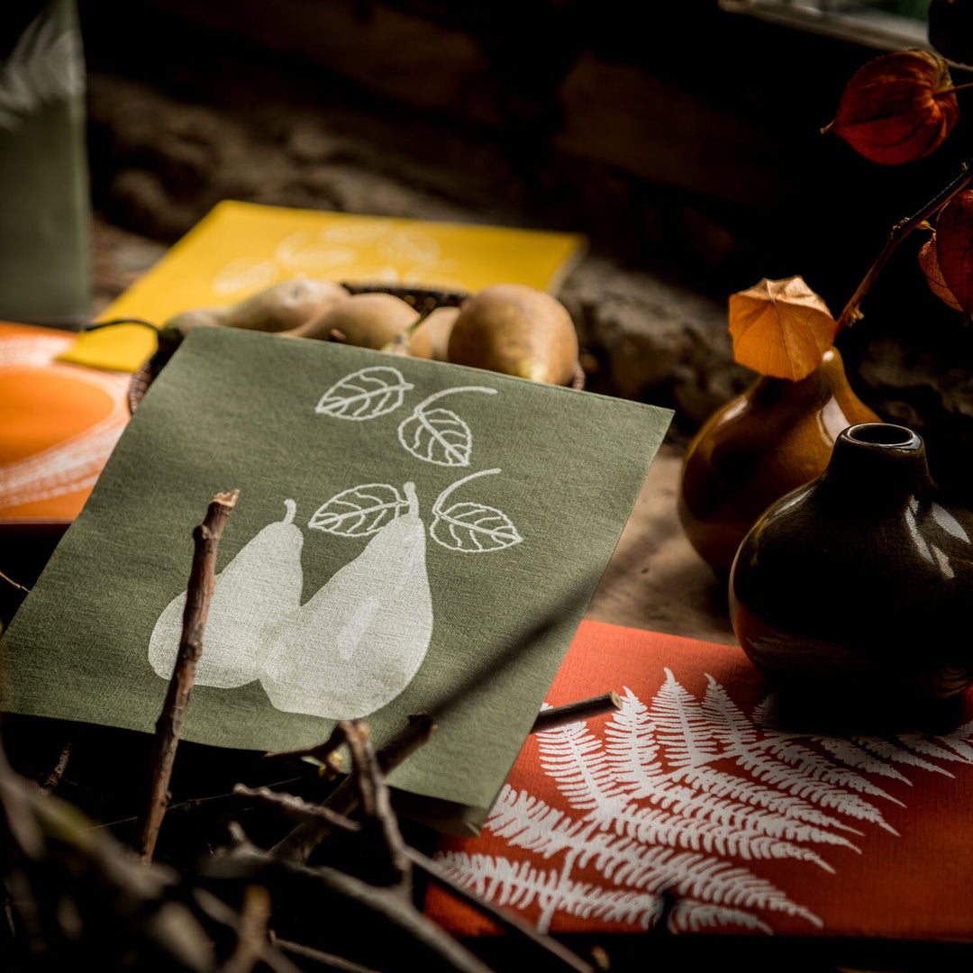 Pear Harvest Dinner Napkins
