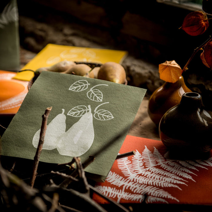 Pear Harvest Dinner Napkins