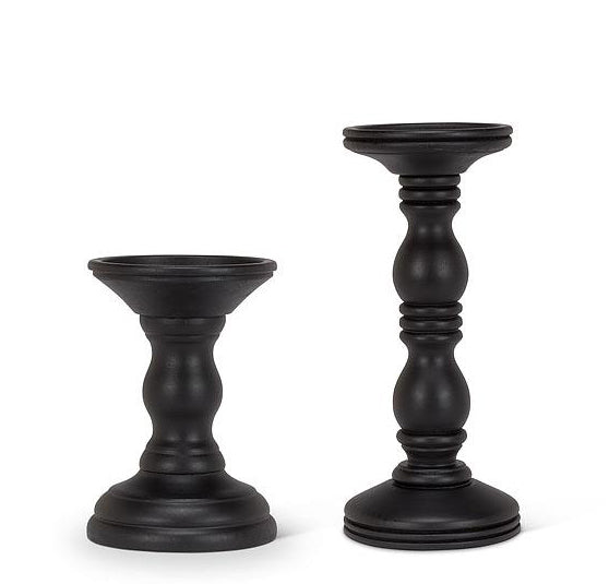 Black Loft Candle Holder