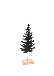 Black Metal Tree Silhouette
