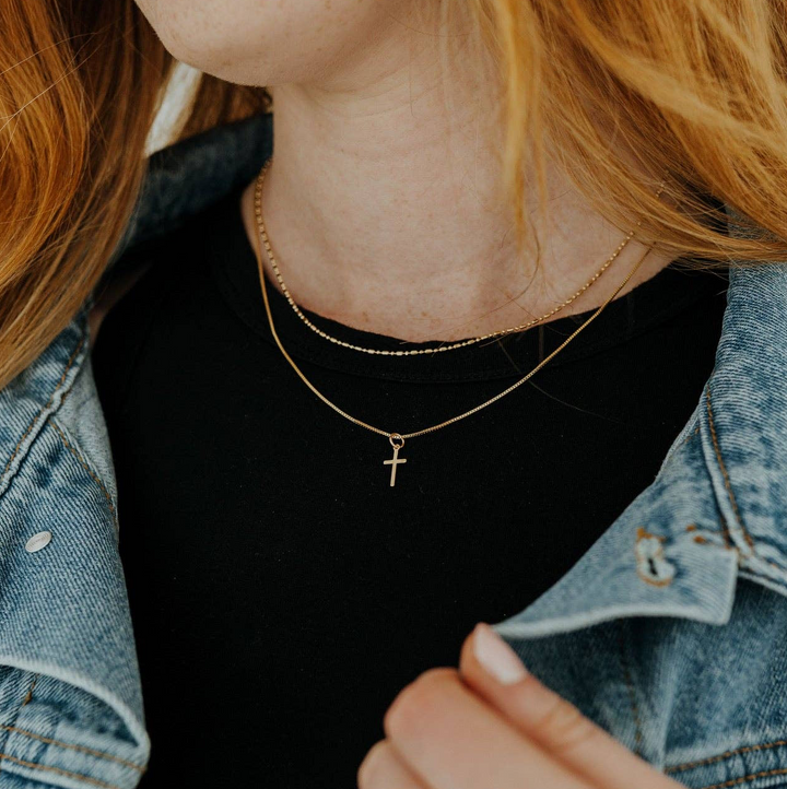 Dainty Cross Necklace